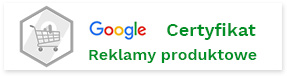 Certyfikat Reklamy produktowe Google Ads